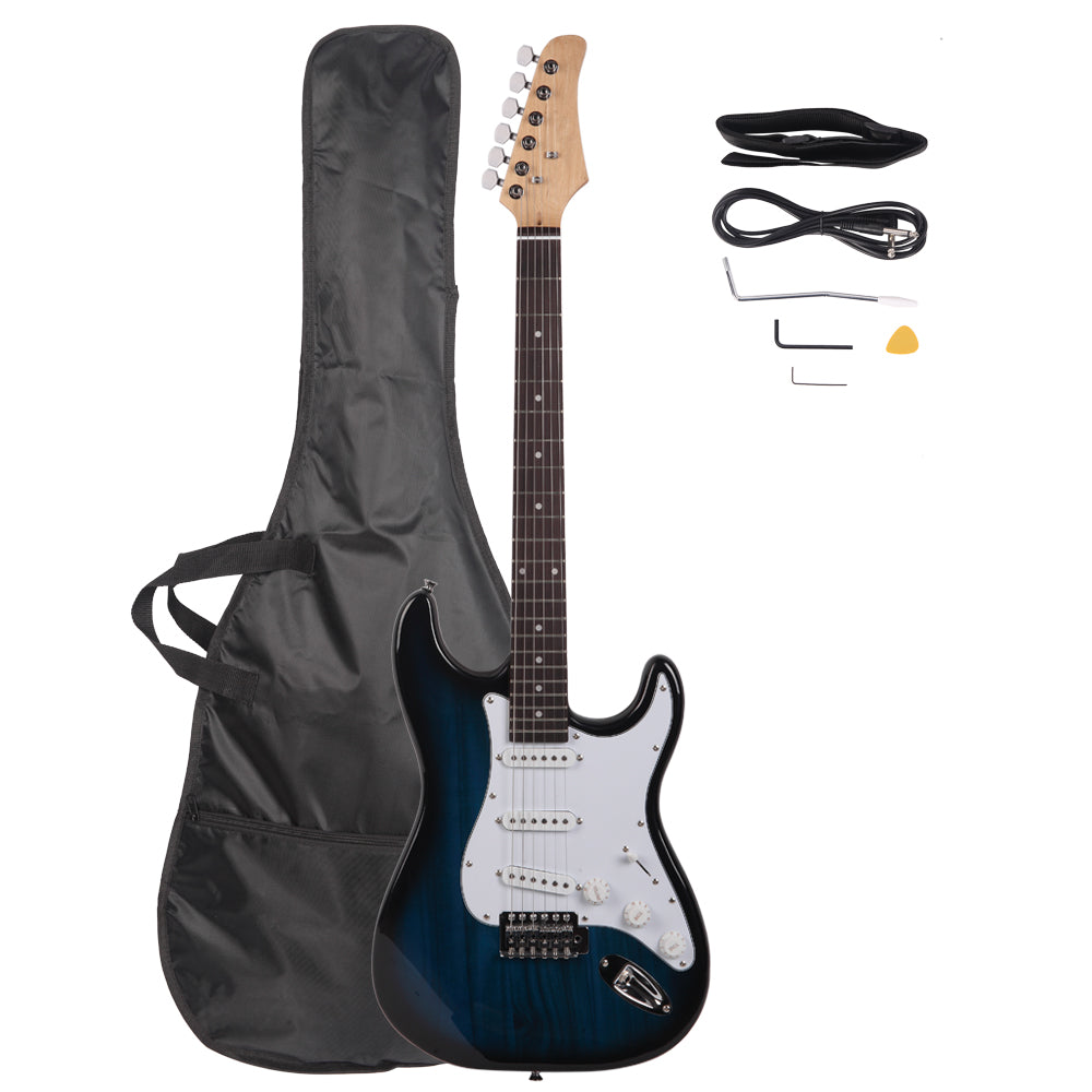 Szzzp Rosewood Fingerboard Electric Guitar - Blue