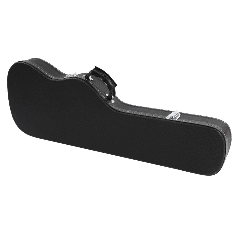 Szzzp ST High Grade Electric Guitar Hard Case Microgroove Flat Surface Straight Flange Black