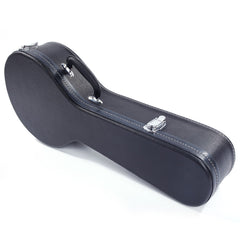 Szzzp Full Size 4/4 Bunnel Edge Electric Silent Violin with Case Bow Rosin Headphone Connecting Line Black