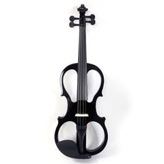 Szzzp 4/4 Electric Silent Violin Case Bow Rosin Headphone Connecting