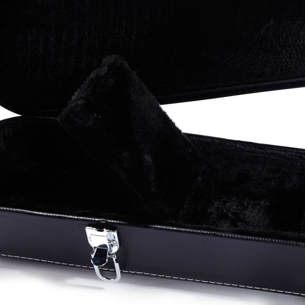 Szzzp High Grade Electric Guitar Hard Case for GLP Style Electric Guitar Microgroove Bulge Surface Black