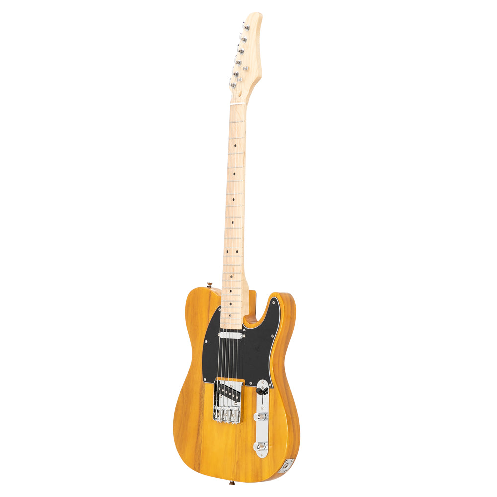 Szzzp Maple Fingerboard GTL Electric Guitar SS Pickup Transparent Yellow