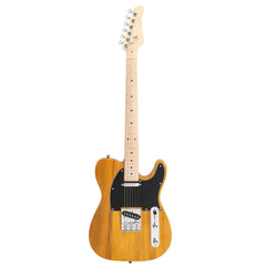 Szzzp Maple Fingerboard GTL Electric Guitar SS Pickup Transparent Yellow
