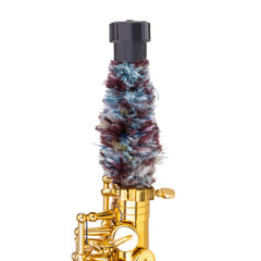 Szzzp Stylish Mid-range Alto Drop E Lacquered Golden Saxophone Painted Golden Tube with Carve Patterns