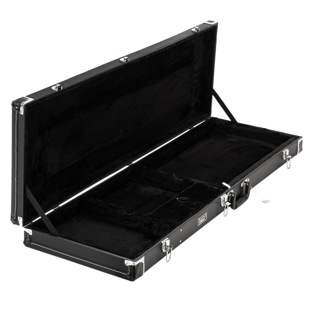 Szzzp High Grade Electric Guitar Square Hard Case Flat Black