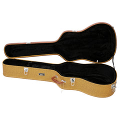 Szzzp 41" Folk Guitar Hardshell Carrying Case Fits Most Acoustic Guitars Microgroove Flat - Yellow
