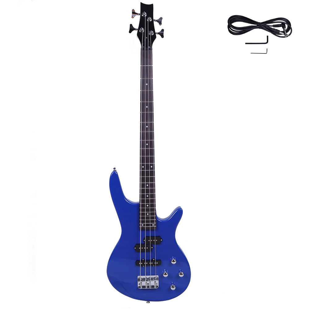 Szzzp Exquisite Stylish IB Bass with Power Line and Wrench Tool Blue