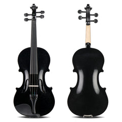 Szzzp Full Size 4/4 Violin Set for Adults Beginners Students with Hard Case,Violin Bow,Shoulder Rest,Rosin,Extra Strings and Sordine