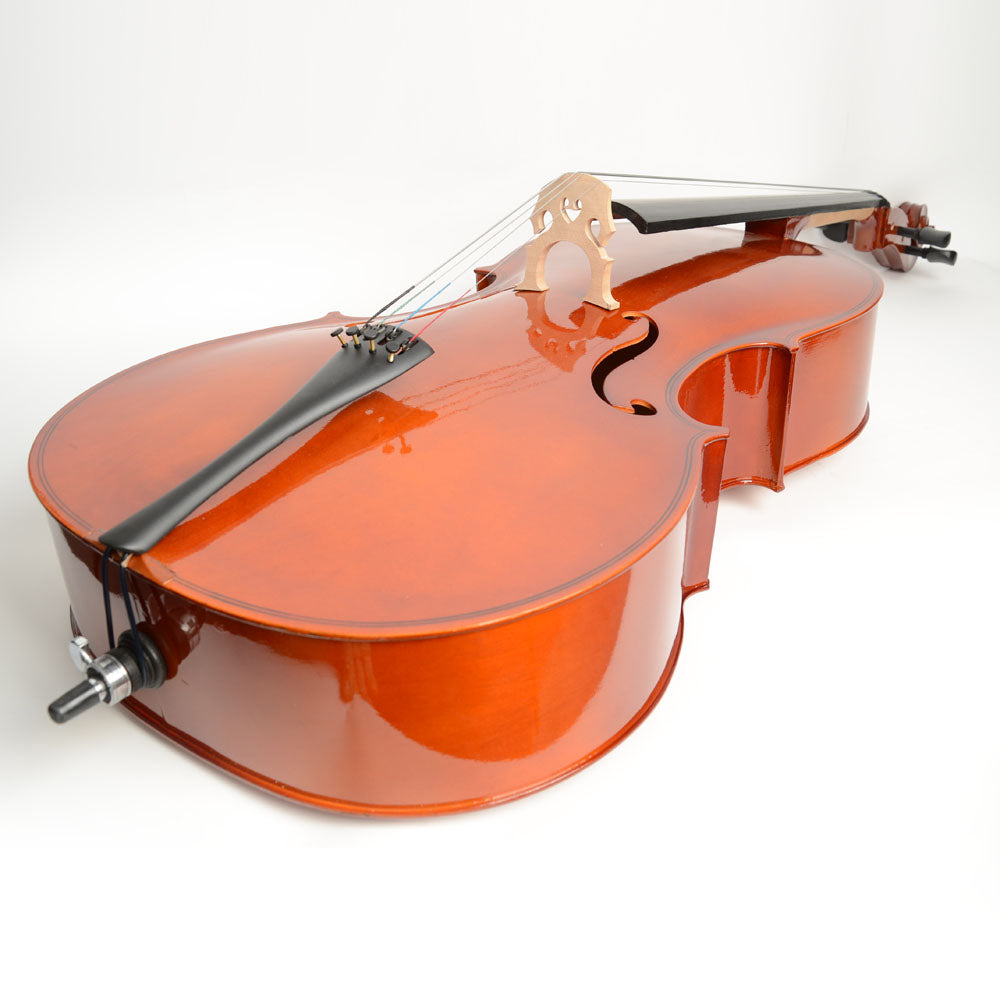 Szzzp 4/4 Retro Style Cello Case Bow Rosin
