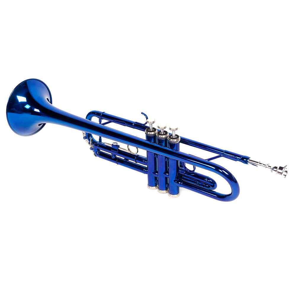 Szzzp Brass B Flat Trumpet Gloves Set Blue