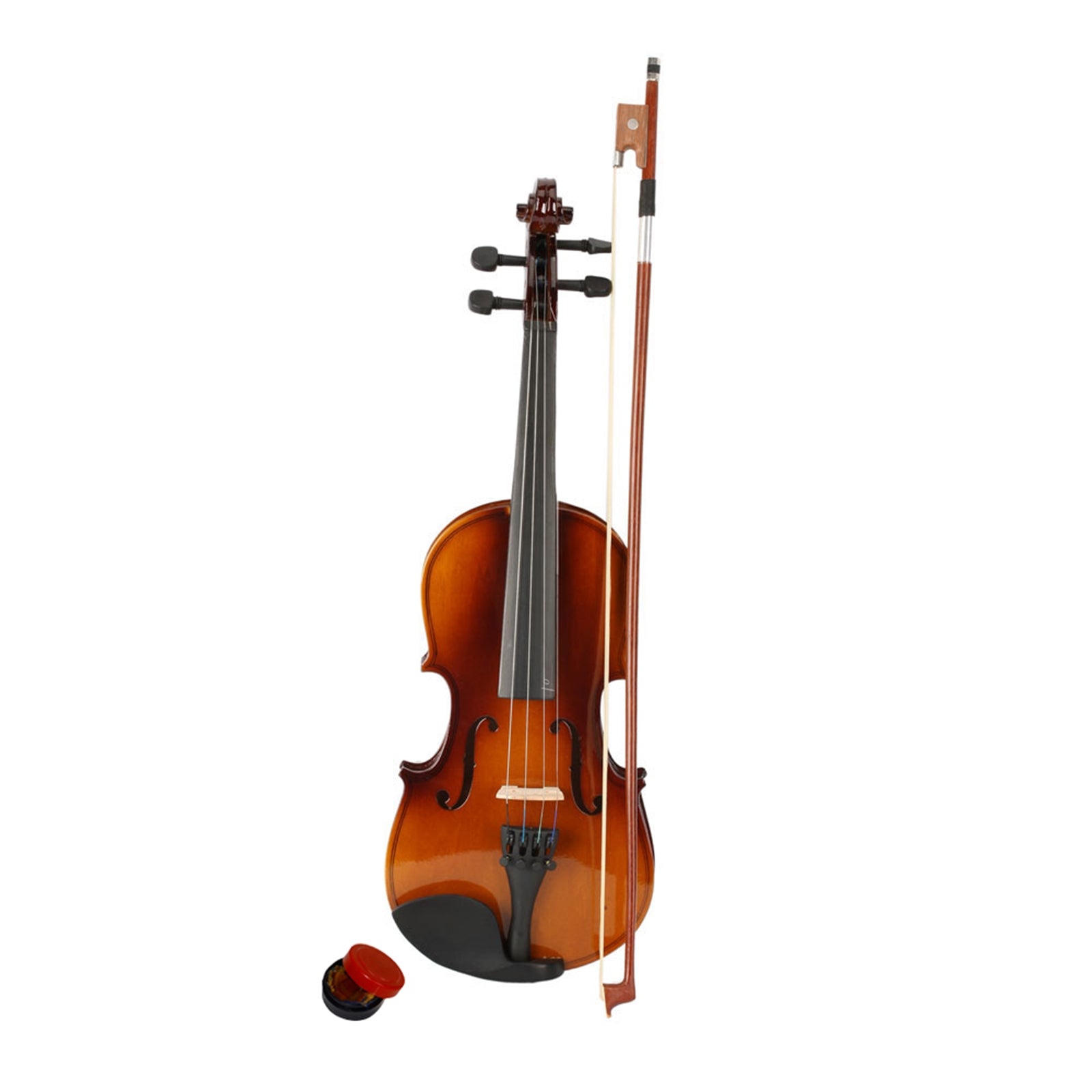 Szzzp 1/2 Acoustic Violin Case Bow Rosin Natural