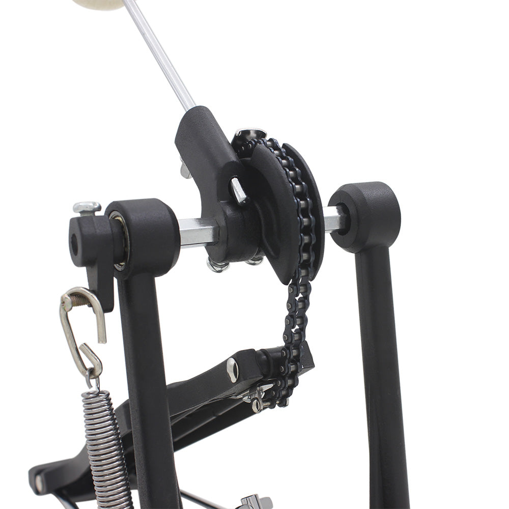 Szzzp Professional Drum Pedal Hammerhead for Adult Drum Set Black