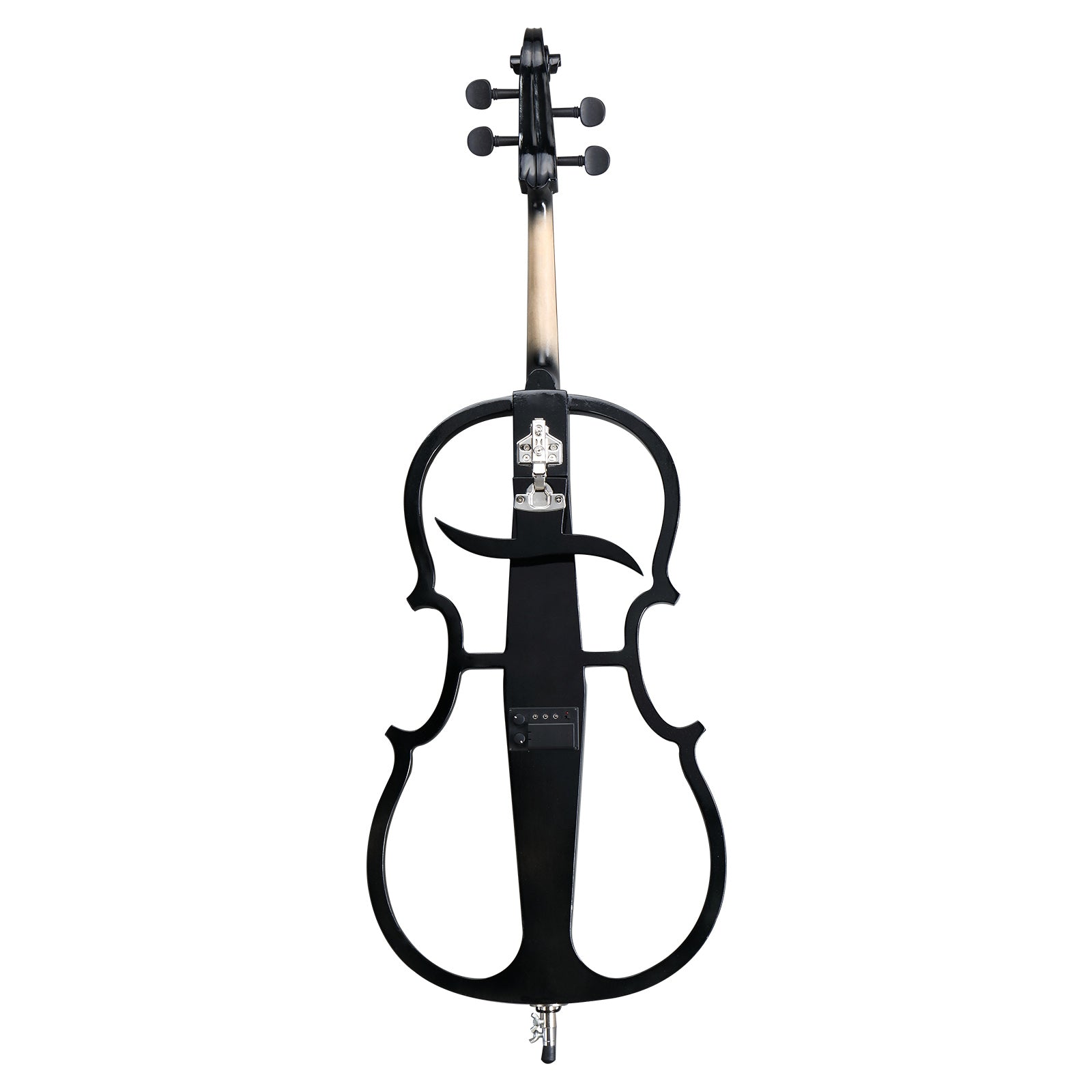 Szzzp Full Size 4/4 Electric Style Cello with Case Bow Rosin Earphone Connecting line