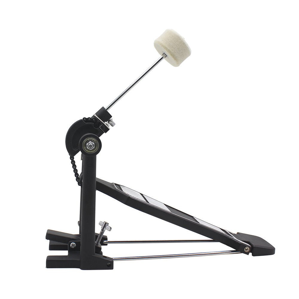 Szzzp Professional Drum Pedal Hammerhead for Adult Drum Set Black