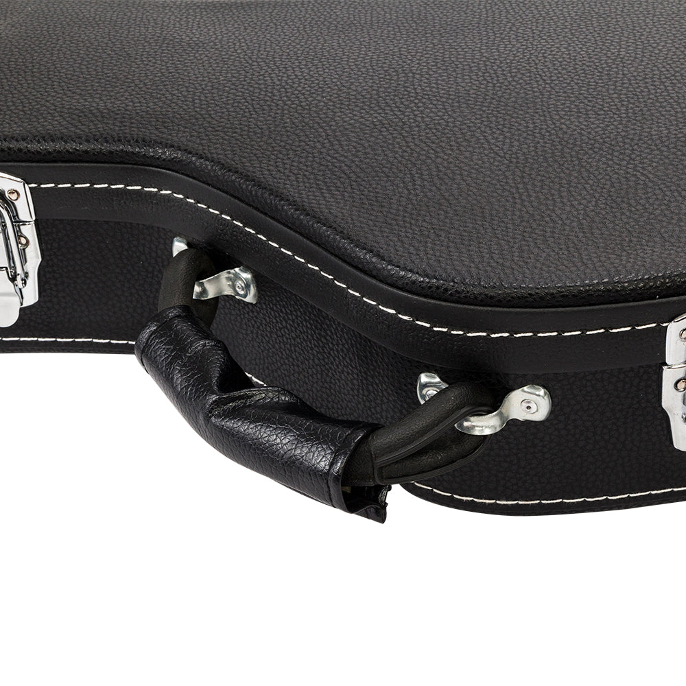 Szzzp  High Grade Electric Bass Microgroove Hard Case Black