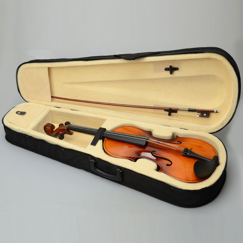 Szzzp 16" Acoustic Viola Case Bow Rosin Brown