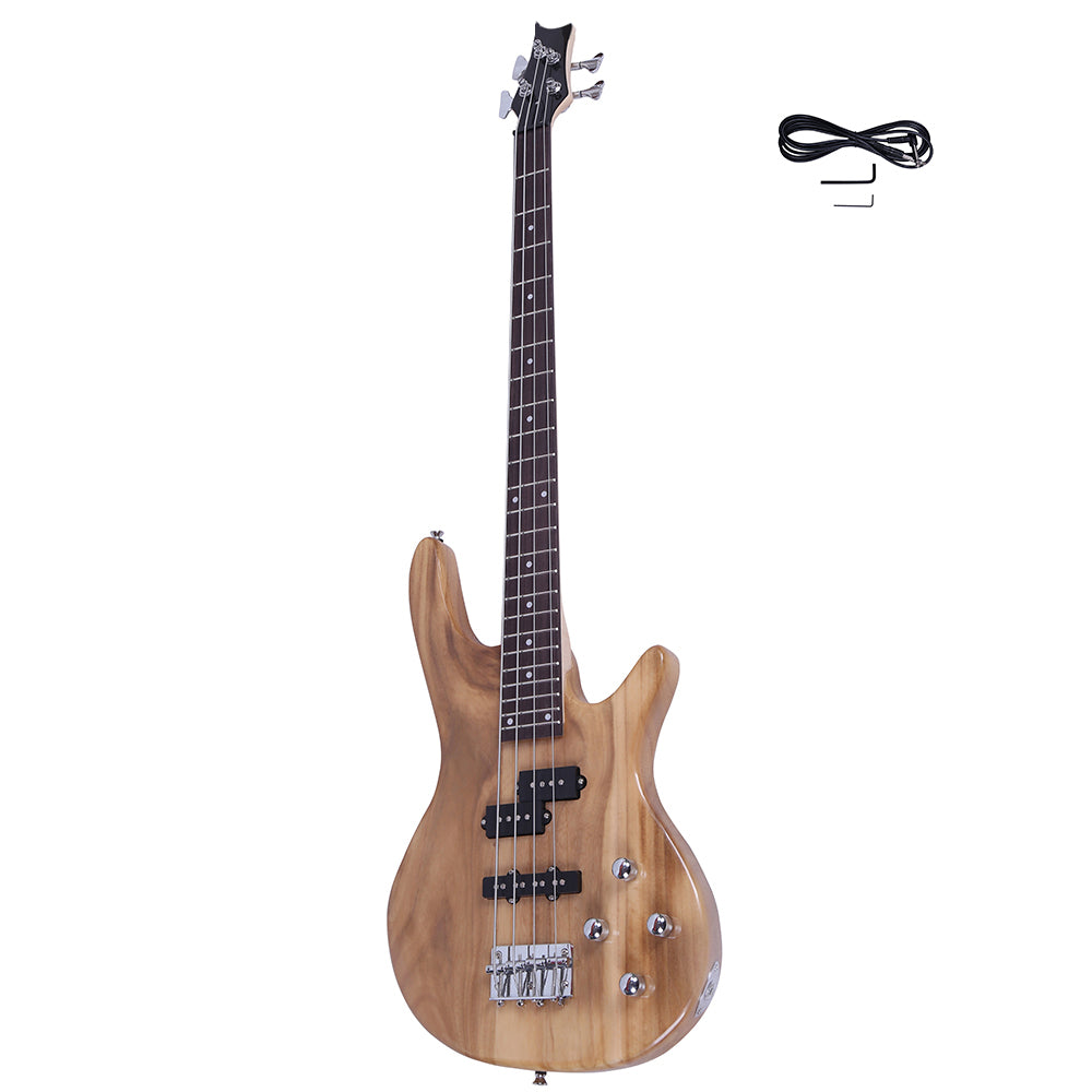 Szzzp Exquisite Stylish IB Bass with Power Line and Wrench Tool - Burlywood