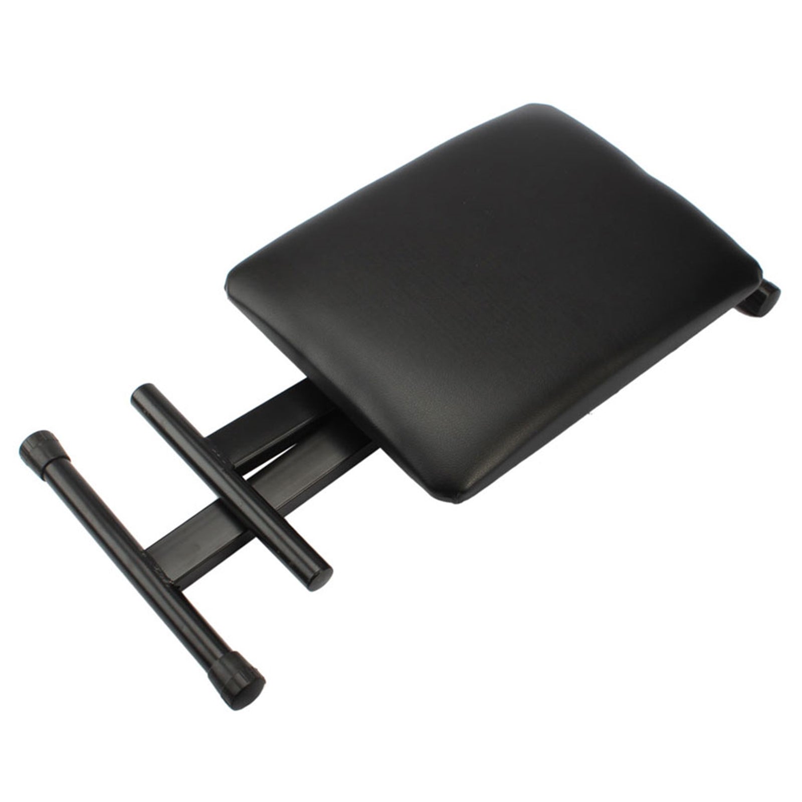 Szzzp Adjustable Folding Piano Bench Stool Seat Black