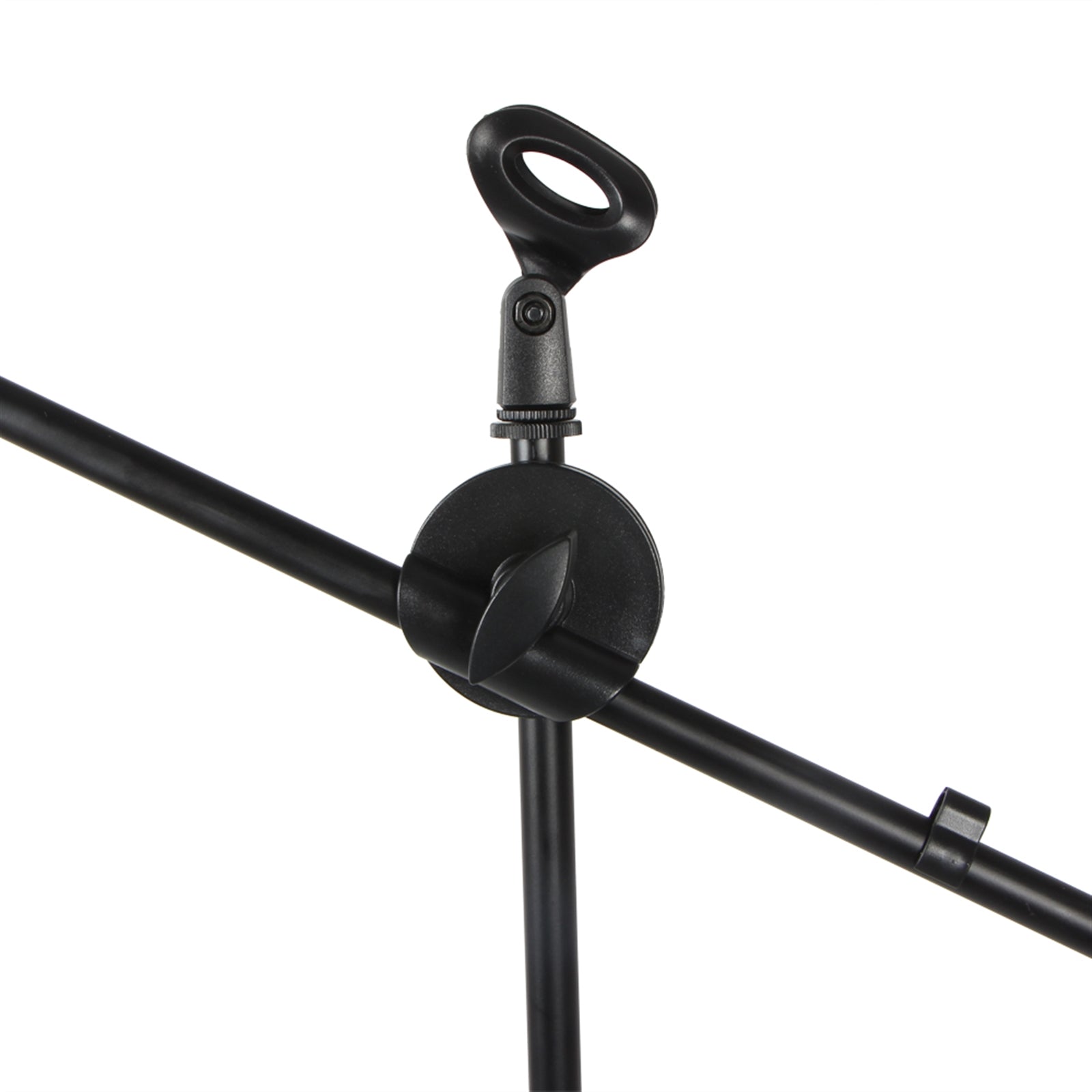 Szzzp FS-002 Folding Type Tripod Boom Microphone Mic Stand - Black
