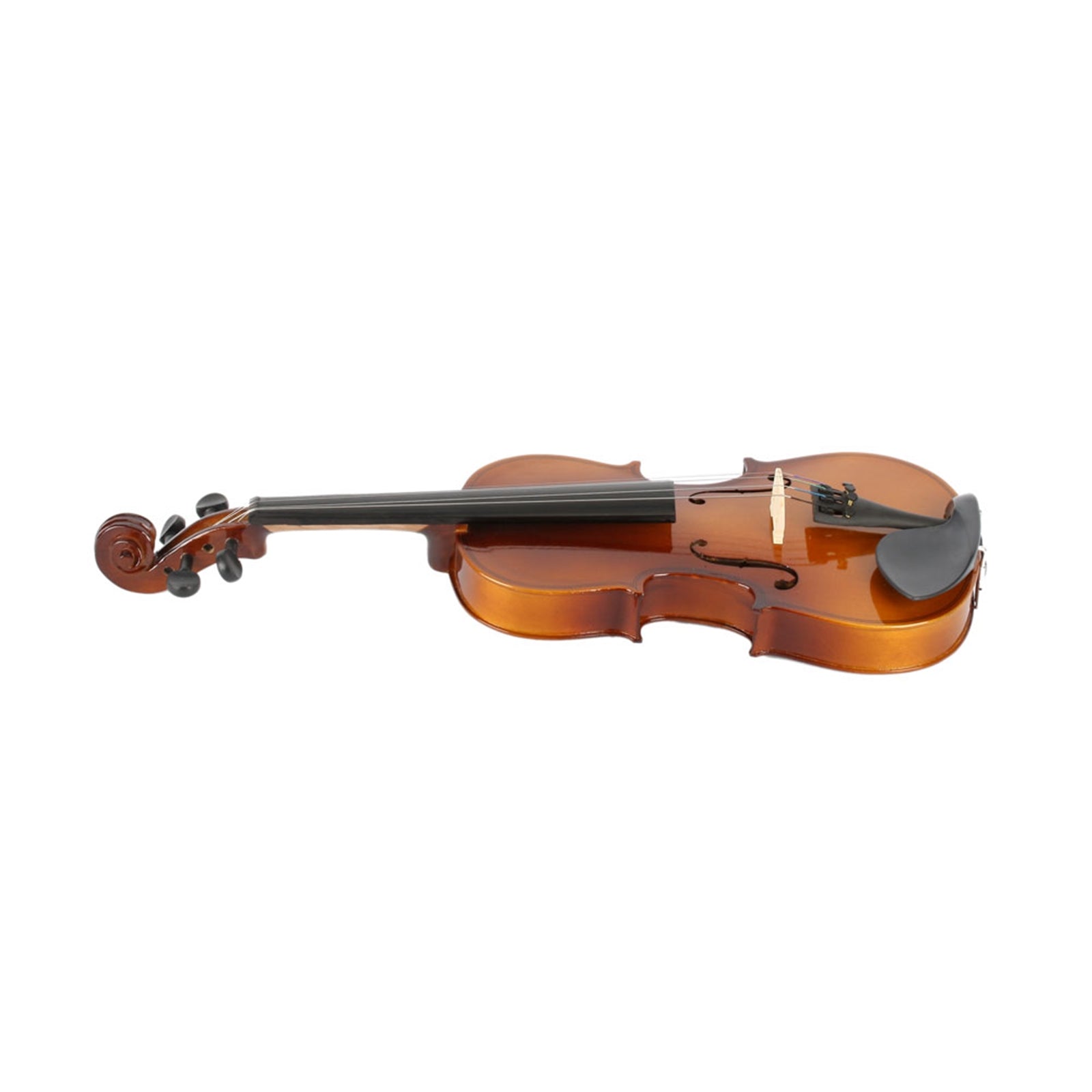 Szzzp 3/4 Acoustic Violin Case Bow Rosin Natural