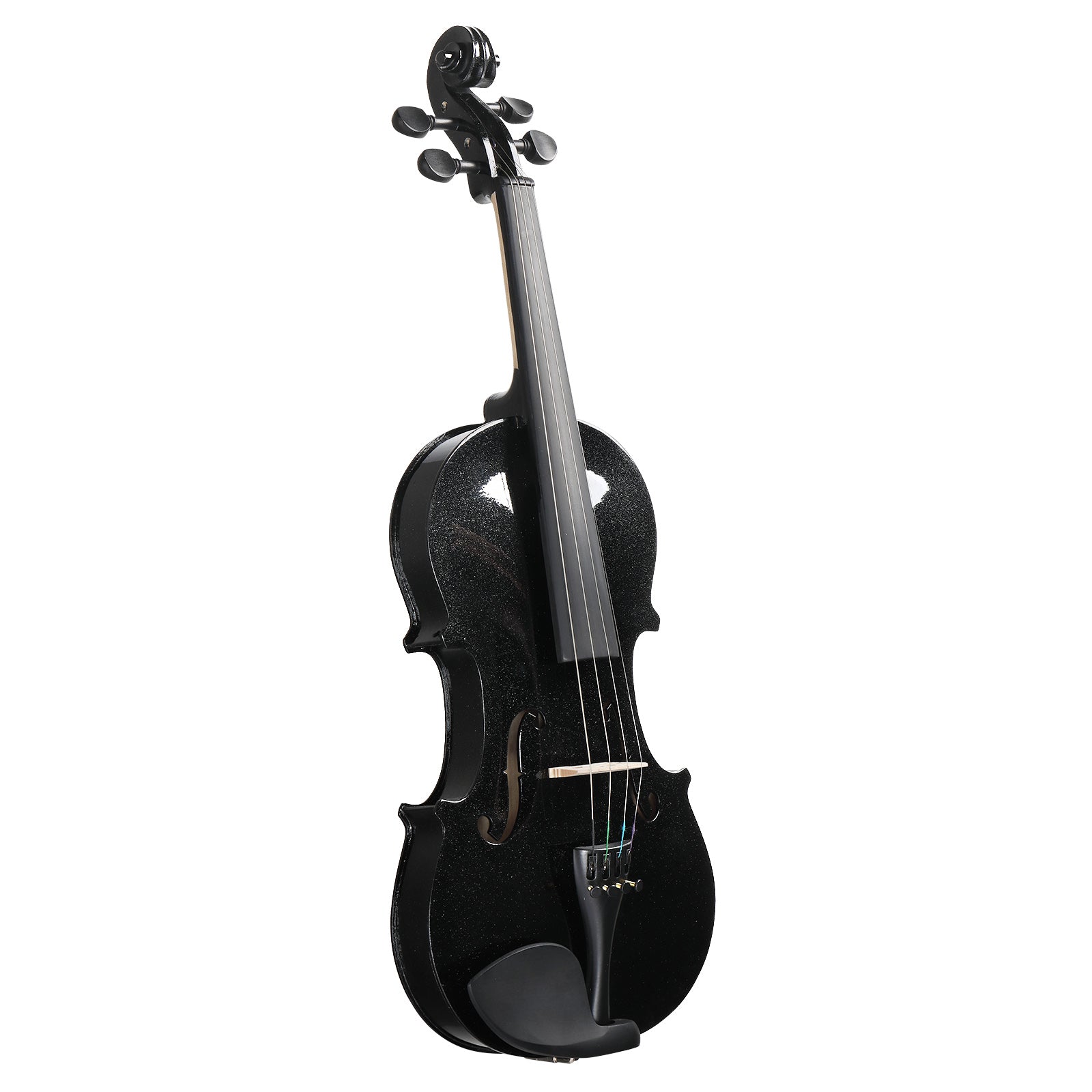 Szzzp Full Size 4/4 Violin Set for Adults Beginners Students with Hard Case,Violin Bow,Shoulder Rest,Rosin,Extra Strings and Sordine