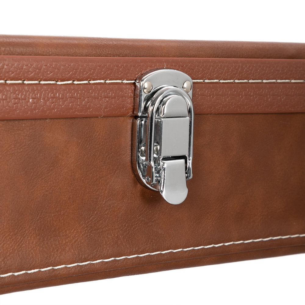 Szzzp Hard-Shell Electric Guitar Case for GLP Style Electric Guitar Bulge Surface - Brown
