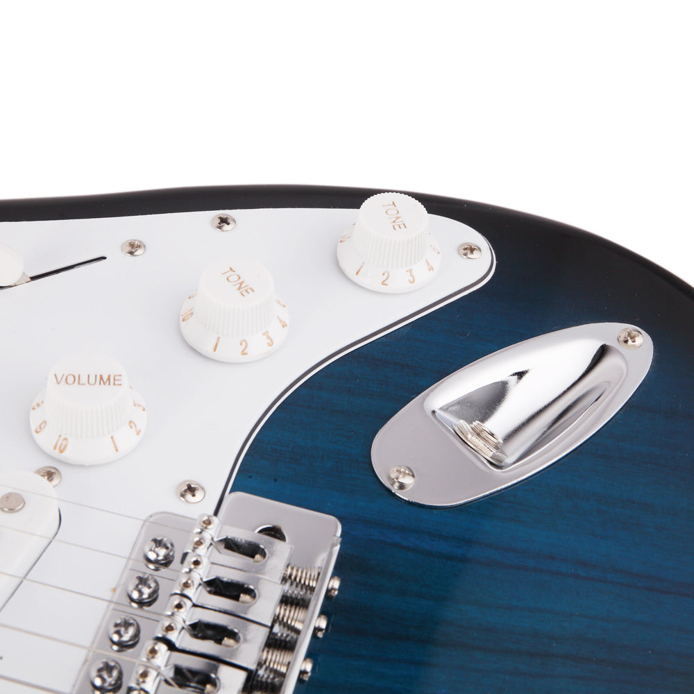 Szzzp Rosewood Fingerboard Electric Guitar - Blue