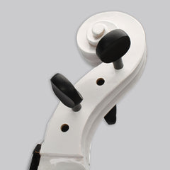 Szzzp 4/4 Wood Cello Bag Bow Rosin Bridge - White