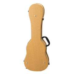 Szzzp 26" Top Grade Tenor Leather Ukulele Case -Yellow