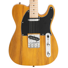 Szzzp Maple Fingerboard GTL Electric Guitar SS Pickup Transparent Yellow