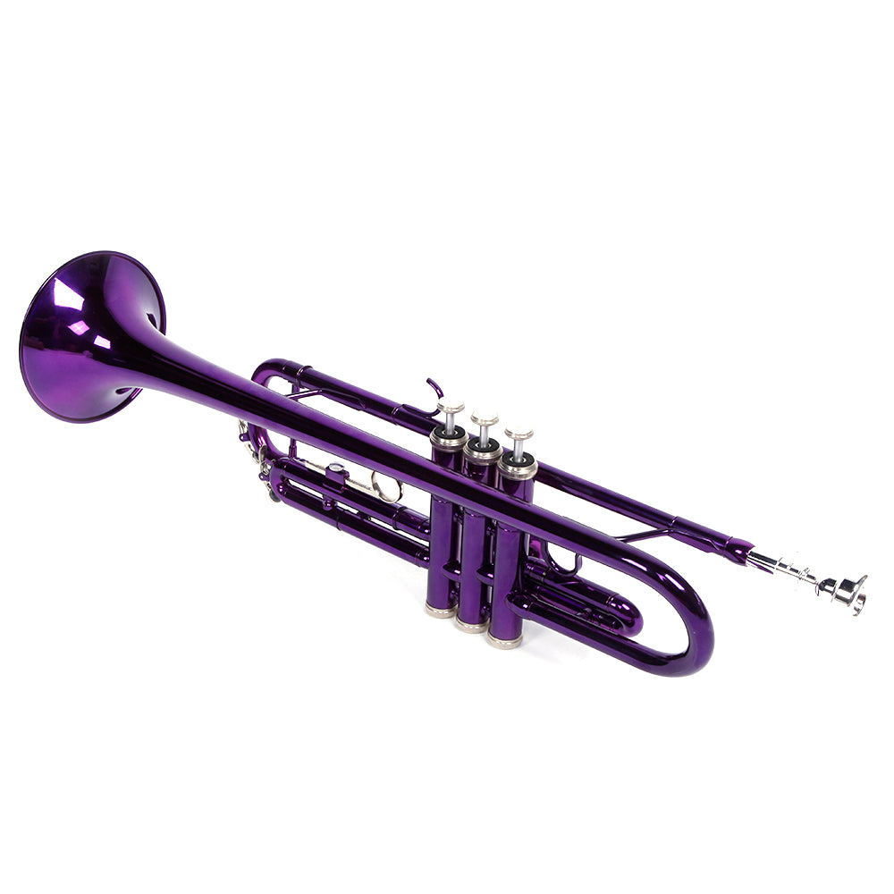 Szzzp Brass B Flat Trumpet Violet
