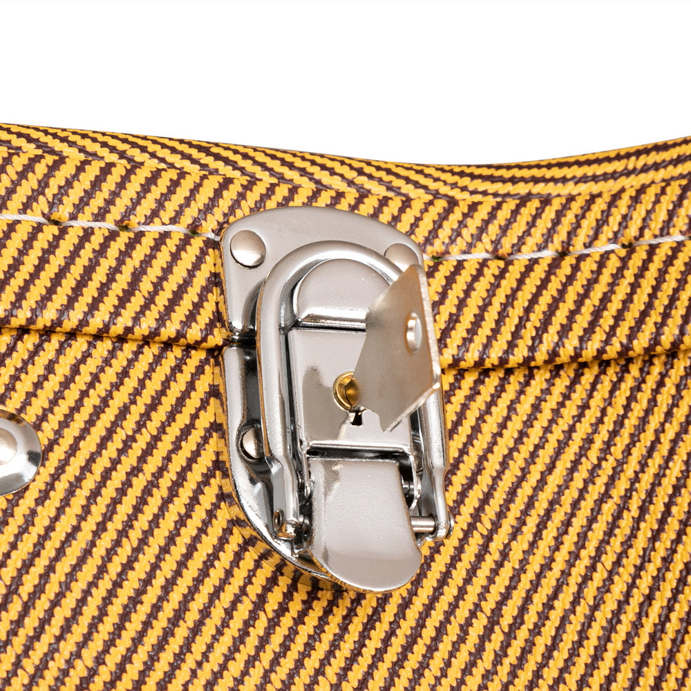 Szzzp Hard-Shell Electric Guitar Case for GLP Style Electric Guitar Bulge Surface -Yellow