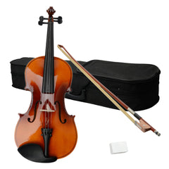 Szzzp 16" Acoustic Viola Case Bow Rosin Brown
