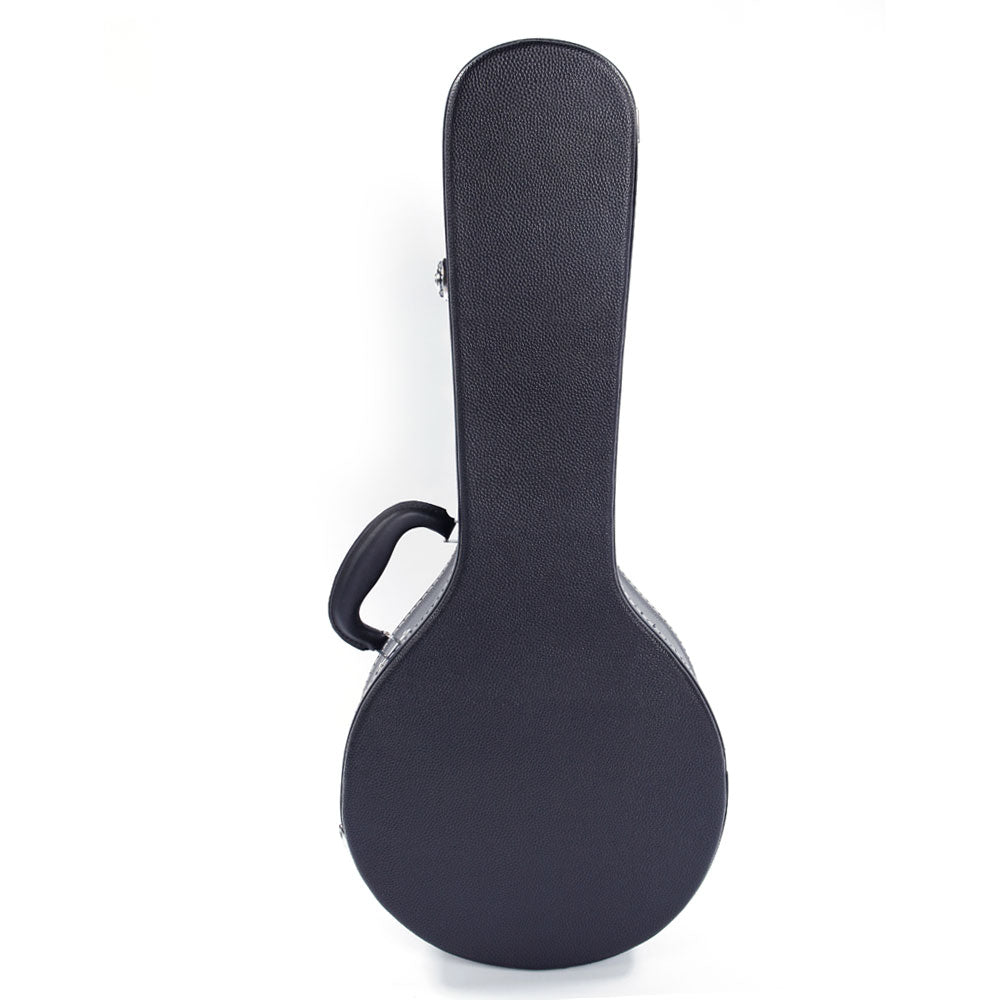 Szzzp Full Size 4/4 Bunnel Edge Electric Silent Violin with Case Bow Rosin Headphone Connecting Line Black