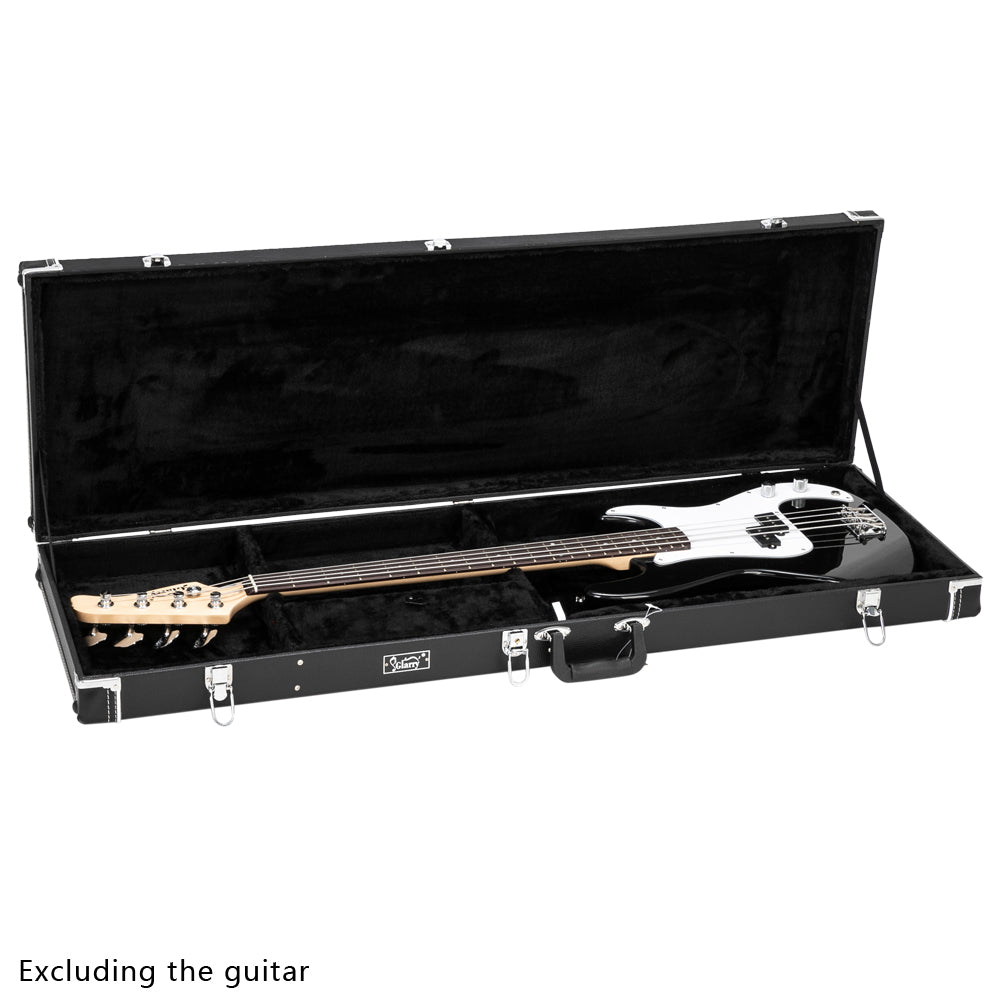 Szzzp High Grade Electric Guitar Square Hard Case Flat Black