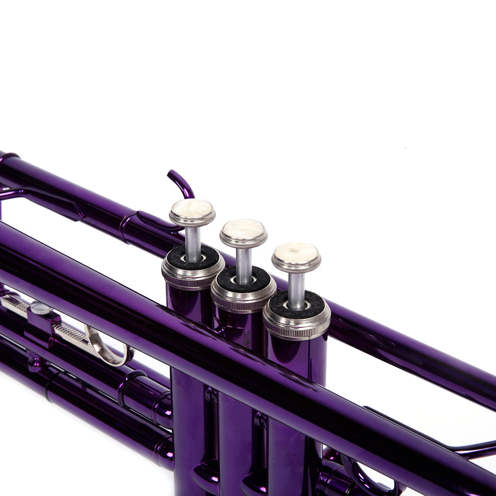 Szzzp Brass B Flat Trumpet Violet