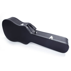 Szzzp 41" Folk Guitar Hardshell Carrying Case Fits Most Acoustic Guitars Microgroove Flat - Black