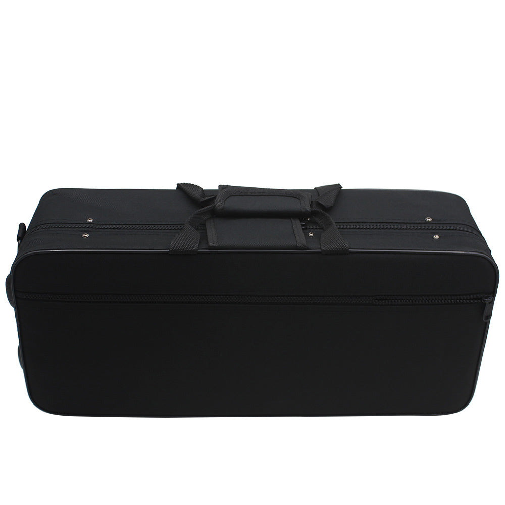 Szzzp Small Sized Oxford Cloth Box with Straps for Instruments Black