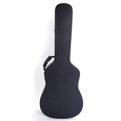 Szzzp 41" Folk Guitar Hardshell Carrying Case Fits Most Acoustic Guitars Microgroove Flat - Black