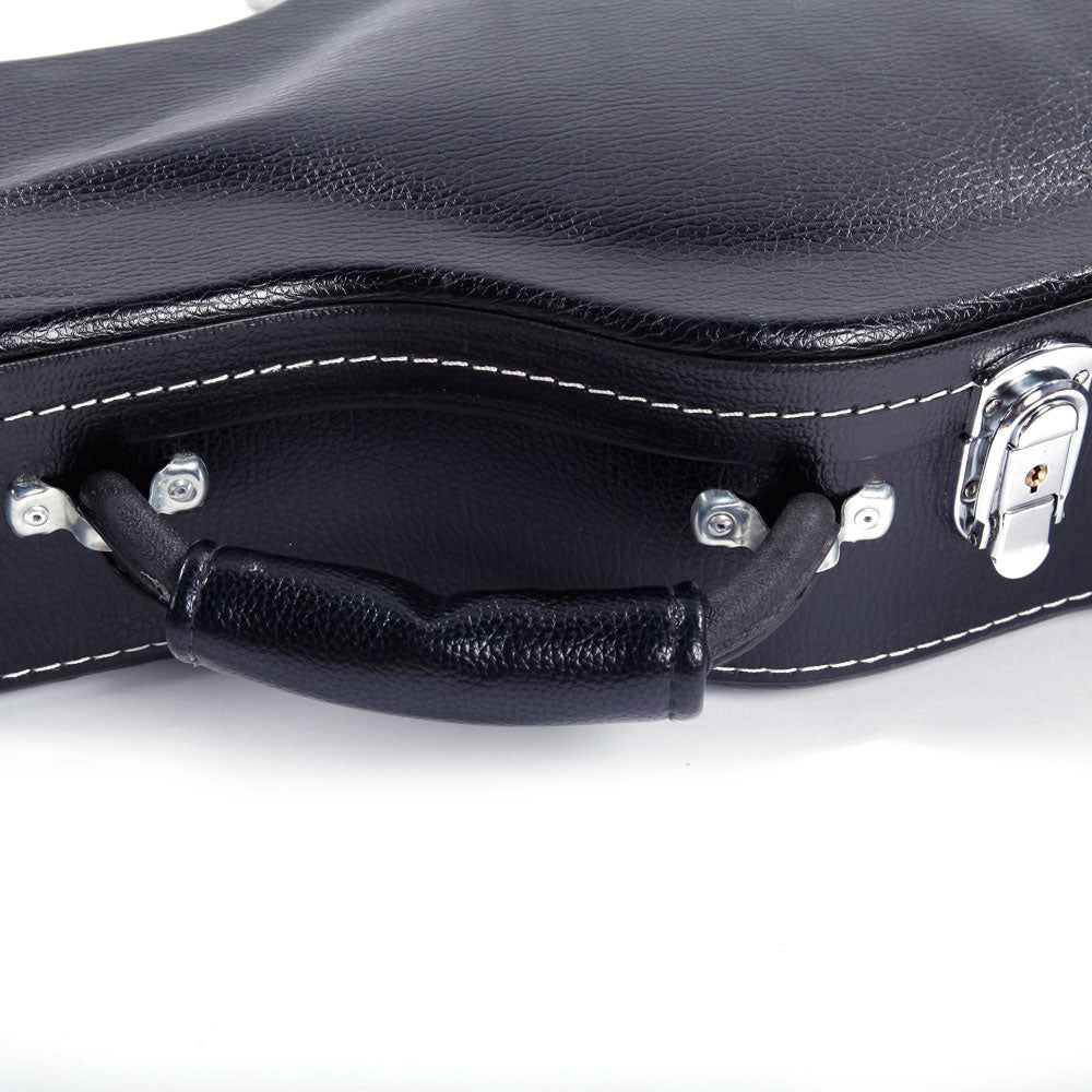 Szzzp High Grade Electric Guitar Hard Case for GLP Style Electric Guitar Microgroove Bulge Surface Black