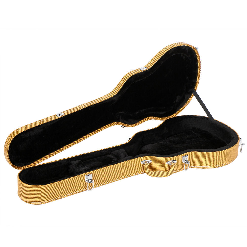 Szzzp Hard-Shell Electric Guitar Case for GLP Style Electric Guitar Bulge Surface -Yellow