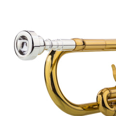 Szzzp Drop B Tone Adjustable Trumpet Gloves Set Plaint Golden