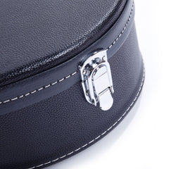 Szzzp Full Size 4/4 Bunnel Edge Electric Silent Violin with Case Bow Rosin Headphone Connecting Line Black