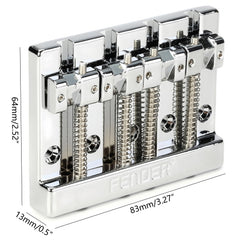 4 string bass bridge components for Fender HiMass
