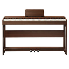 Szzzp 88 Keys Full Weighted Keyboards Digital Piano with Furniture Stand, Power Adapter, Triple Pedals, Headphone, for All Experience Levels Black Walnut