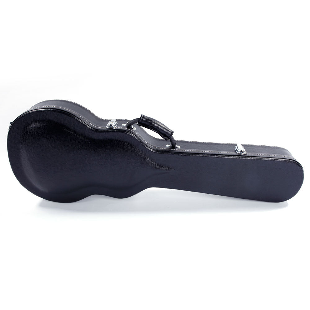 Szzzp High Grade Electric Guitar Hard Case for GLP Style Electric Guitar Microgroove Bulge Surface Black