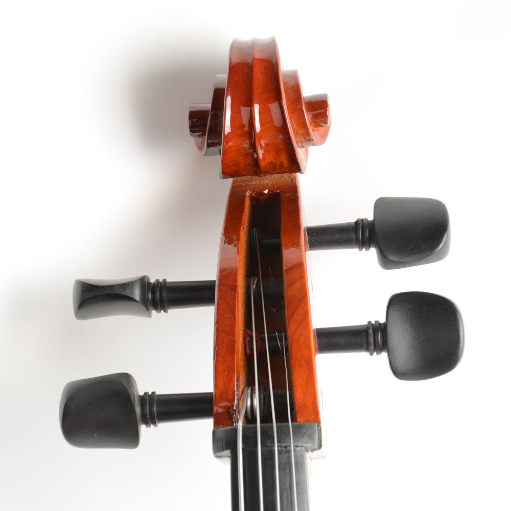 Szzzp 4/4 Retro Style Cello Case Bow Rosin
