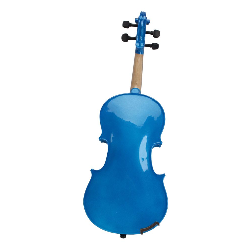 Szzzp 4/4 Acoustic Violin Case Bow Rosin Dark Blue