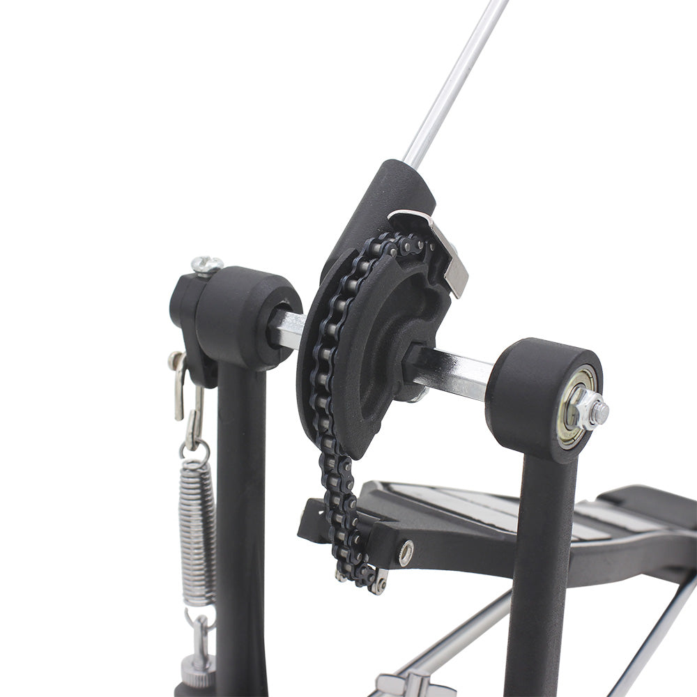 Szzzp Professional Drum Pedal Hammerhead for Adult Drum Set Black