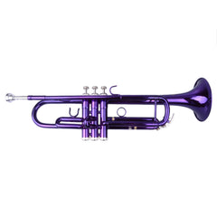 Szzzp Brass B Flat Trumpet Violet